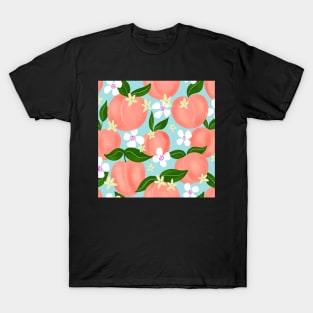 Peach florals T-Shirt